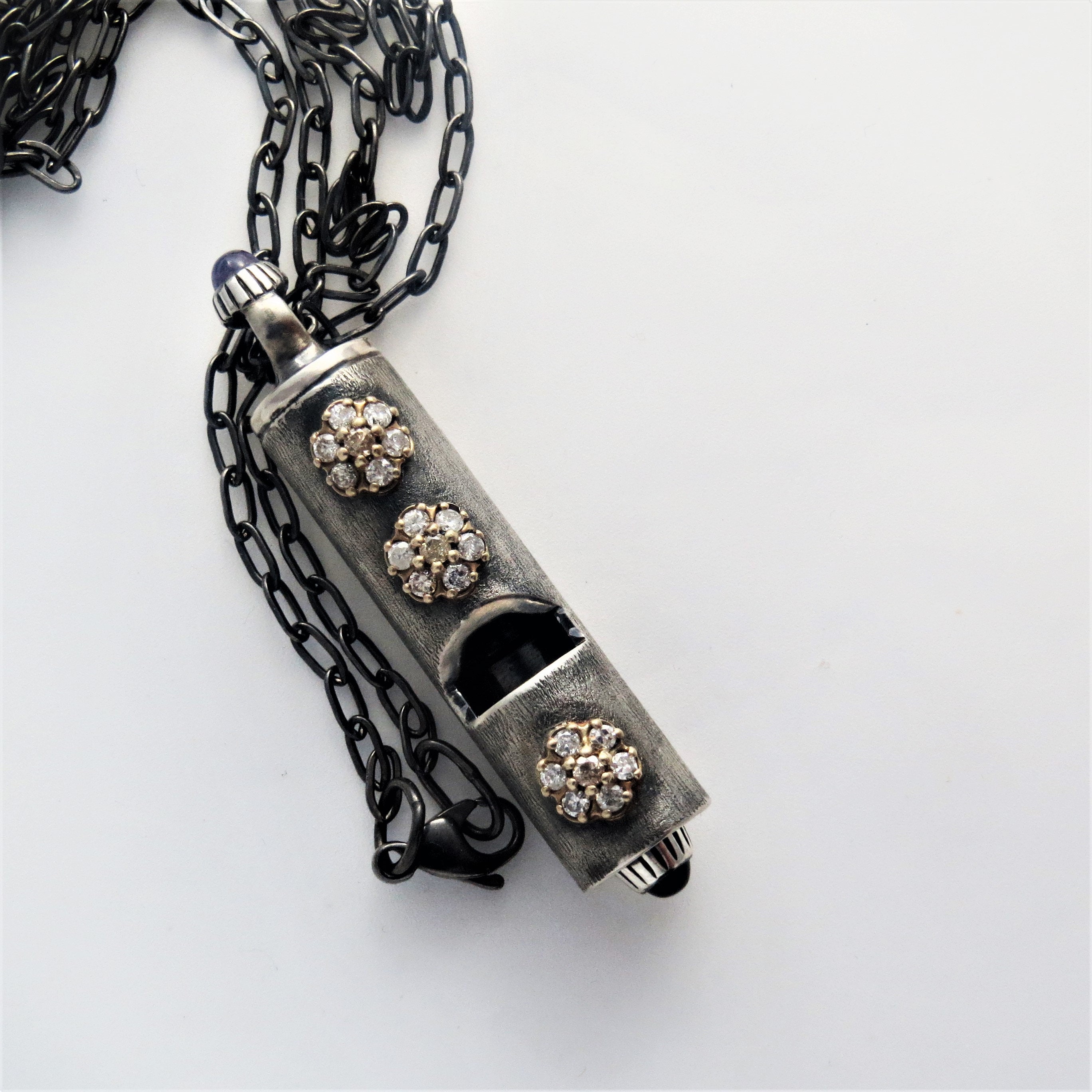 Tiffany & Co., Nike Sterling Silver Whistle Pendant Necklace Available
