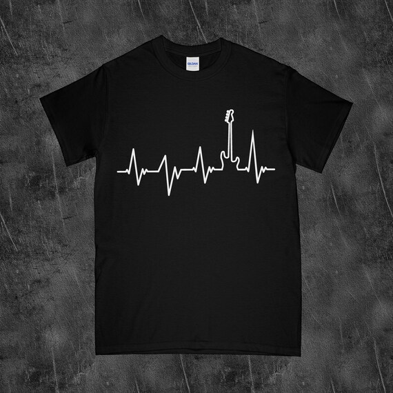 Bass Heartbeat T Shirt | Etsy