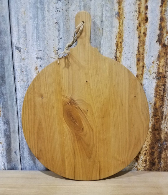 Alder Wood Round Cutting Board Decorative Cutting Board Etsy