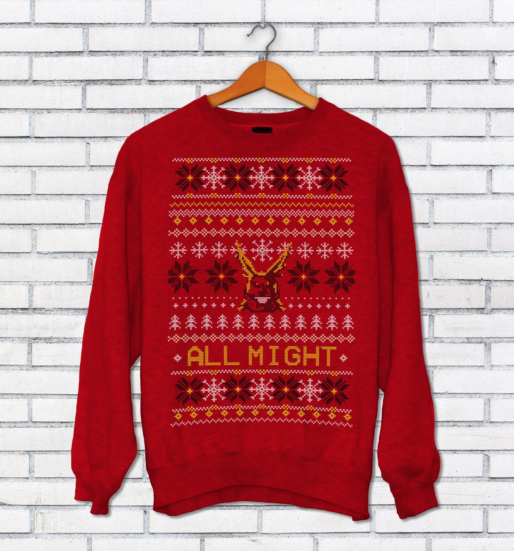 bnha christmas sweater