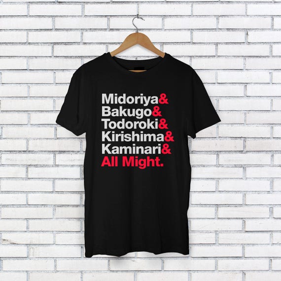 Boku geen held Academia geïnspireerd Shirt BNHA MHA jongens Kaminari mijn held Academia poster Denki kaminari Flip print
