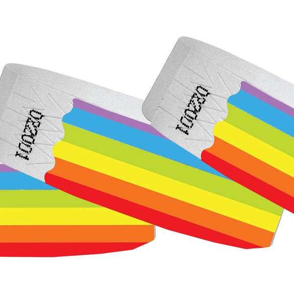 RAINBOW PRIDE 3/4 Tyvek Paper Wristbands 500 Pack