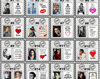 Dylan O'Brien Acrylic Keychain - Choose Your Favorite From 16 Different Designs Shirtless