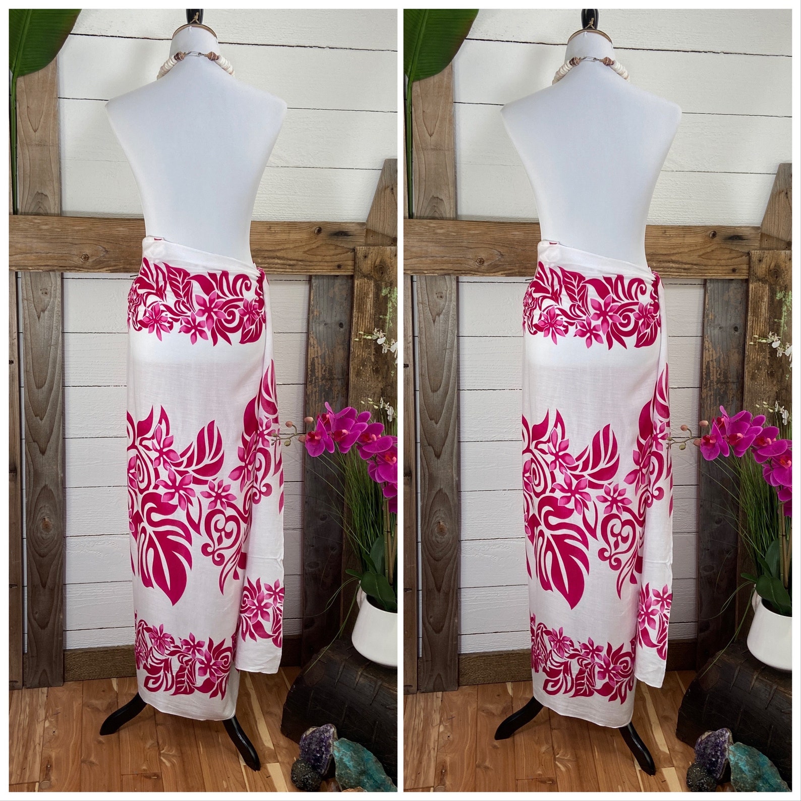 SARONG Pareo Lavalava Beach Skirt Summer Scarf Etsy