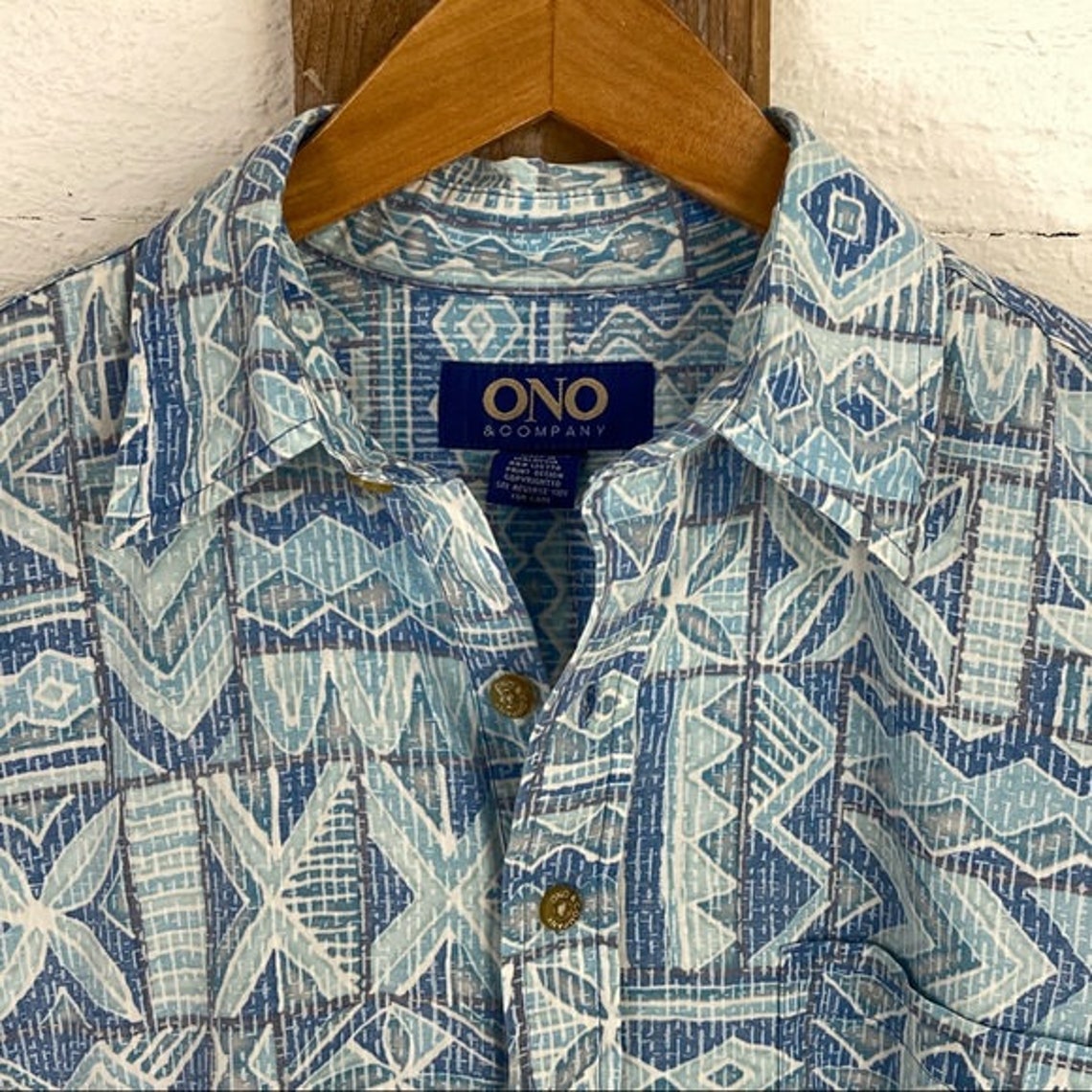 Vintage Ono & Company Authentic Hawaiian Shirt | Etsy