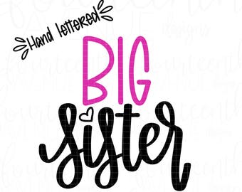 Download Big sister svg | Etsy