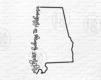 Free Free 301 Sweet Home Alabama Svg SVG PNG EPS DXF File