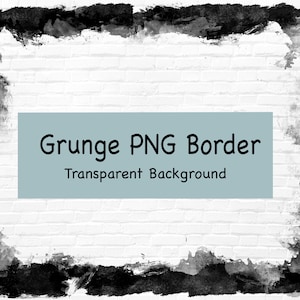 グランジ フレーム PNG、昇華用グランジ ボーダー、グランジ ブラック ボーダー フレーム PNG