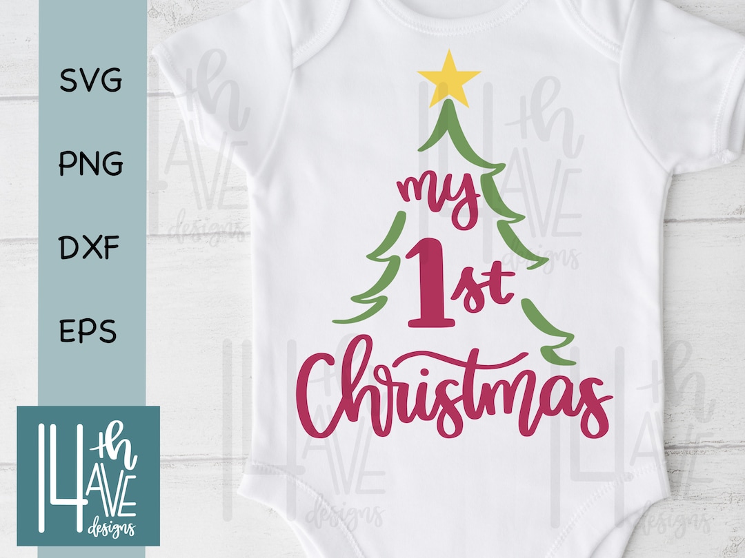 My First Christmas SVG First Christmas PNG Christmas Svg - Etsy
