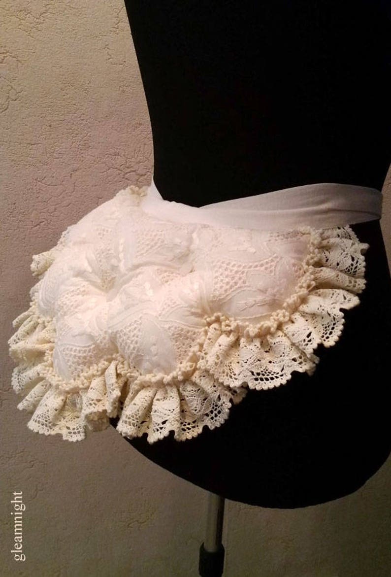 Bustle cage Victorian crinoline pillow tournure Edwardian Etsy