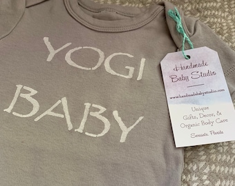 Baby Bodysuit / Organic Cotton / Yogi Baby