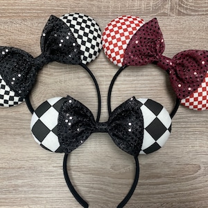 Checkered Mickey Ears