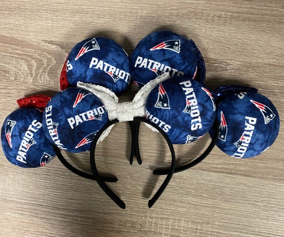 New England Patriots Inspired Mickey Ears - Etsy display picture 3