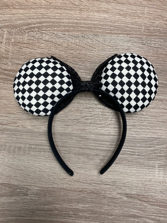 Checkered Mickey Ears - Etsy display picture 3