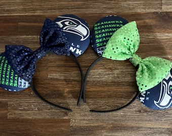 Orejas de Mickey inspiradas en los Seattle Seahawks