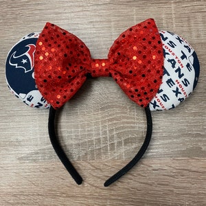 Houston Texans Inspired Mickey Ears