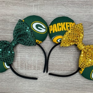 Green Bay Packers Inspired Mickey Ears