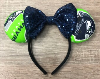 Orejas de Mickey inspiradas en los Seattle Seahawks