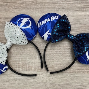 Tampa Bay Lightning Inspired Mickey Ears