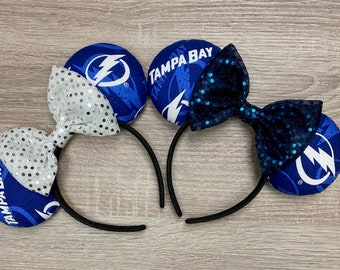 Tampa Bay Lightning Inspired Mickey Ears
