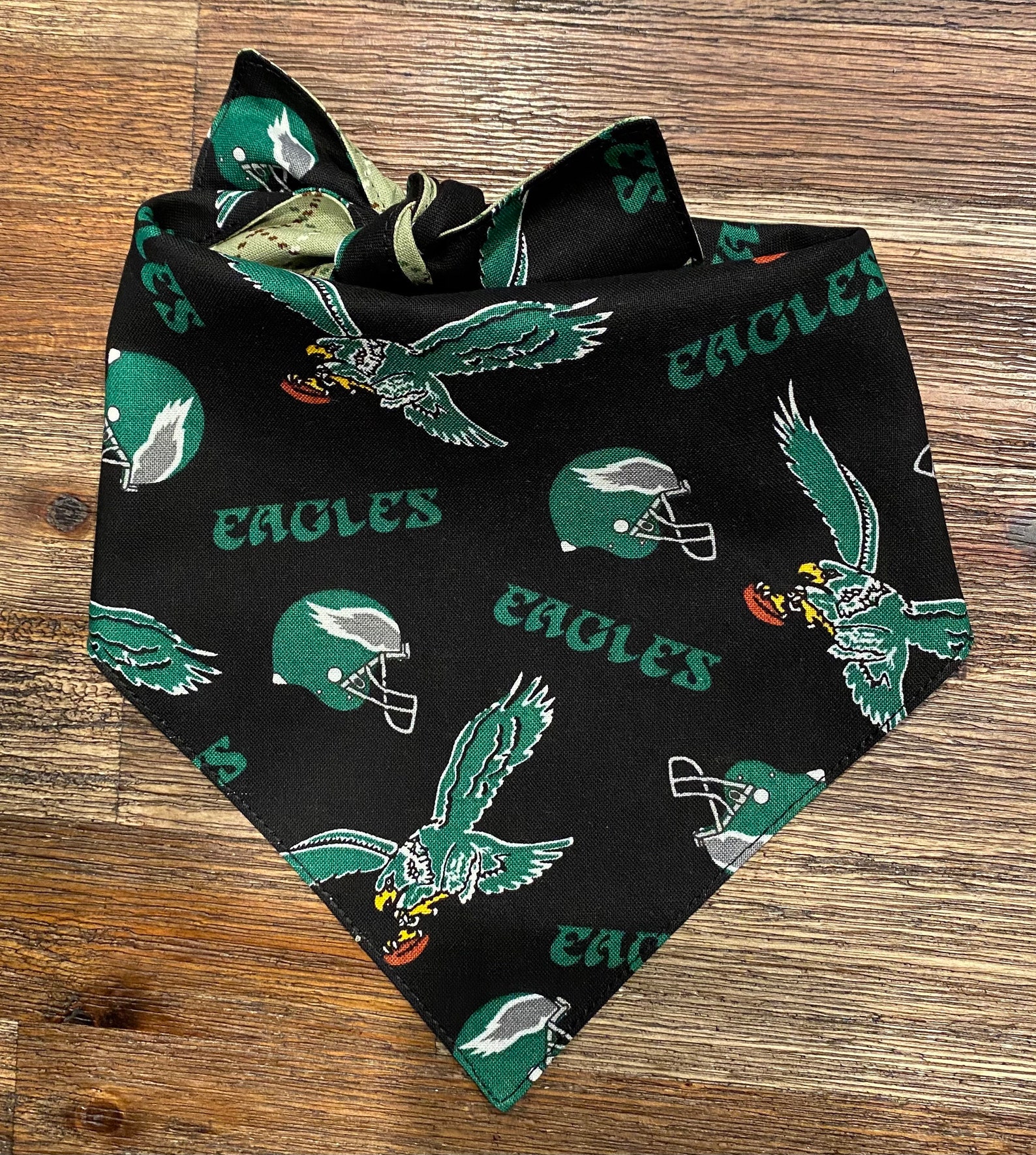 Philadelphia Eagles Reversible Dog Bandana Etsy
