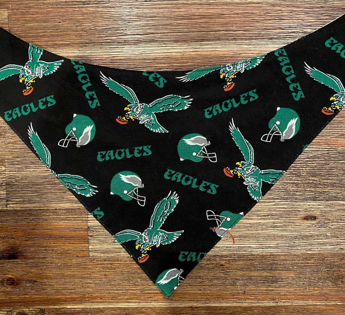 Philadelphia Eagles Reversible Dog Bandana Etsy