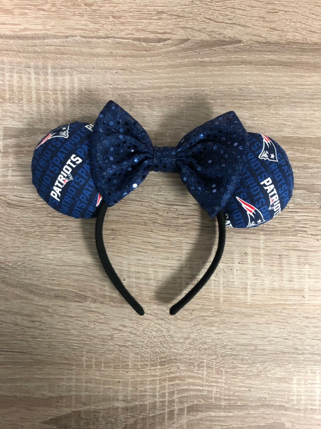 New England Patriots Inspired Mickey Ears - Etsy display picture 1