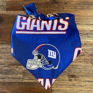 New York Giants Reversible Dog Bandana