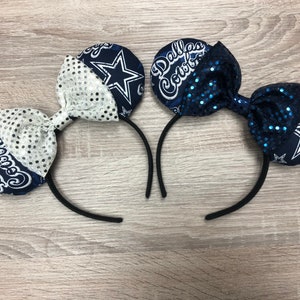 Dallas Cowboys Inspired Mickey Ears