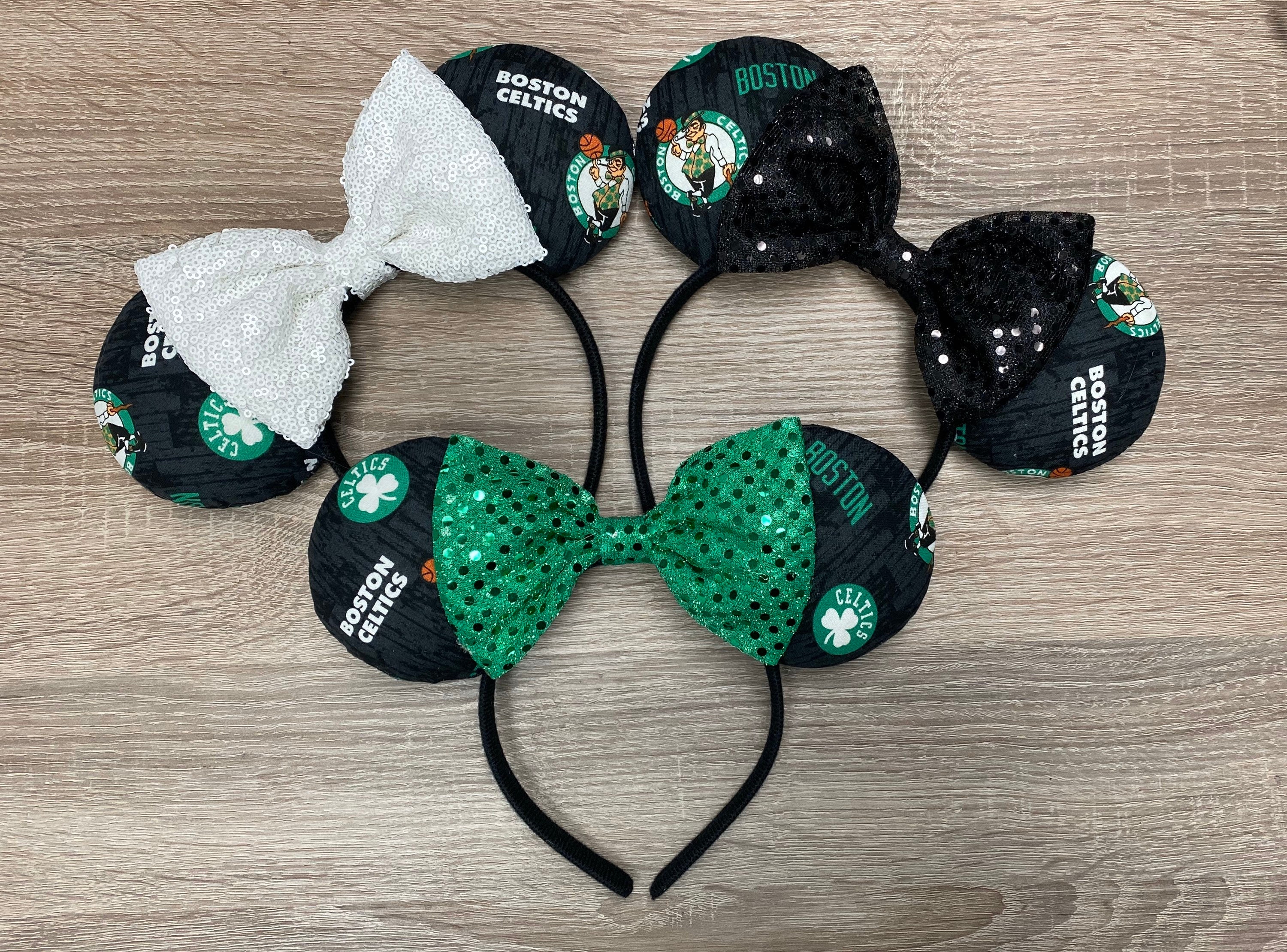 Boston Celtics Inspired Mickey Ears - Etsy display picture 1