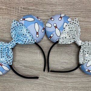 Bowling Inspired Mickey Ears