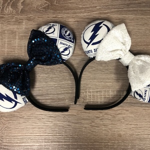 Tampa Bay Lightning Inspired Mickey Ears