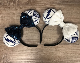 Tampa Bay Lightning Inspired Mickey Ears