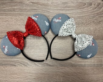 Los Angeles Dodgers Inspired Mickey Ears