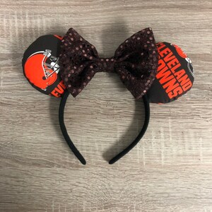 Cleveland Browns-inspirerade Mickey Ears bild 2