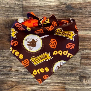 San Diego Padres Reversible Dog Bandana