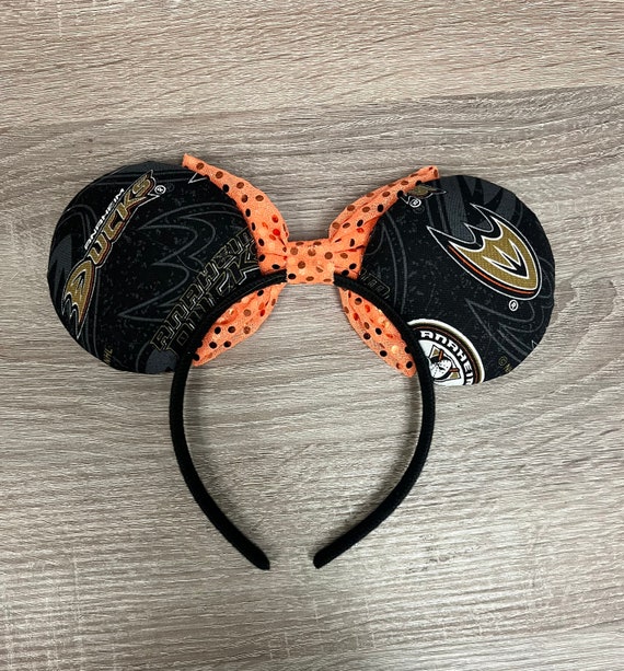 Anaheim Ducks Inspired Mickey Ears - Etsy display picture 1
