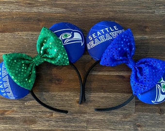 Orejas de Mickey inspiradas en los Seattle Seahawks