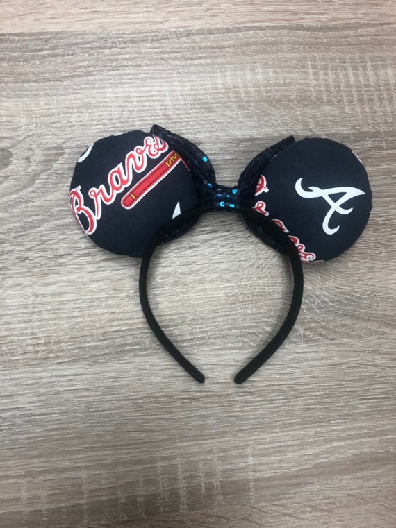 Atlanta Braves Inspired Mickey Ears - Etsy display picture 2