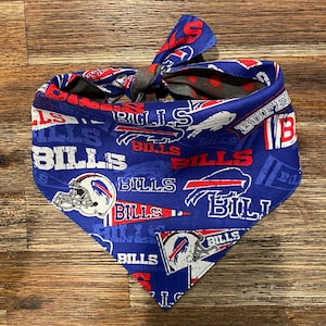 Buffalo Bills Reversible Dog Bandana
