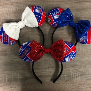 New York Rangers Inspired Mickey Ears
