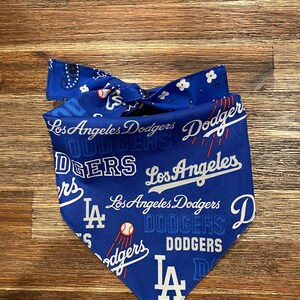 Los Angeles Dodgers Reversible Dog Bandana