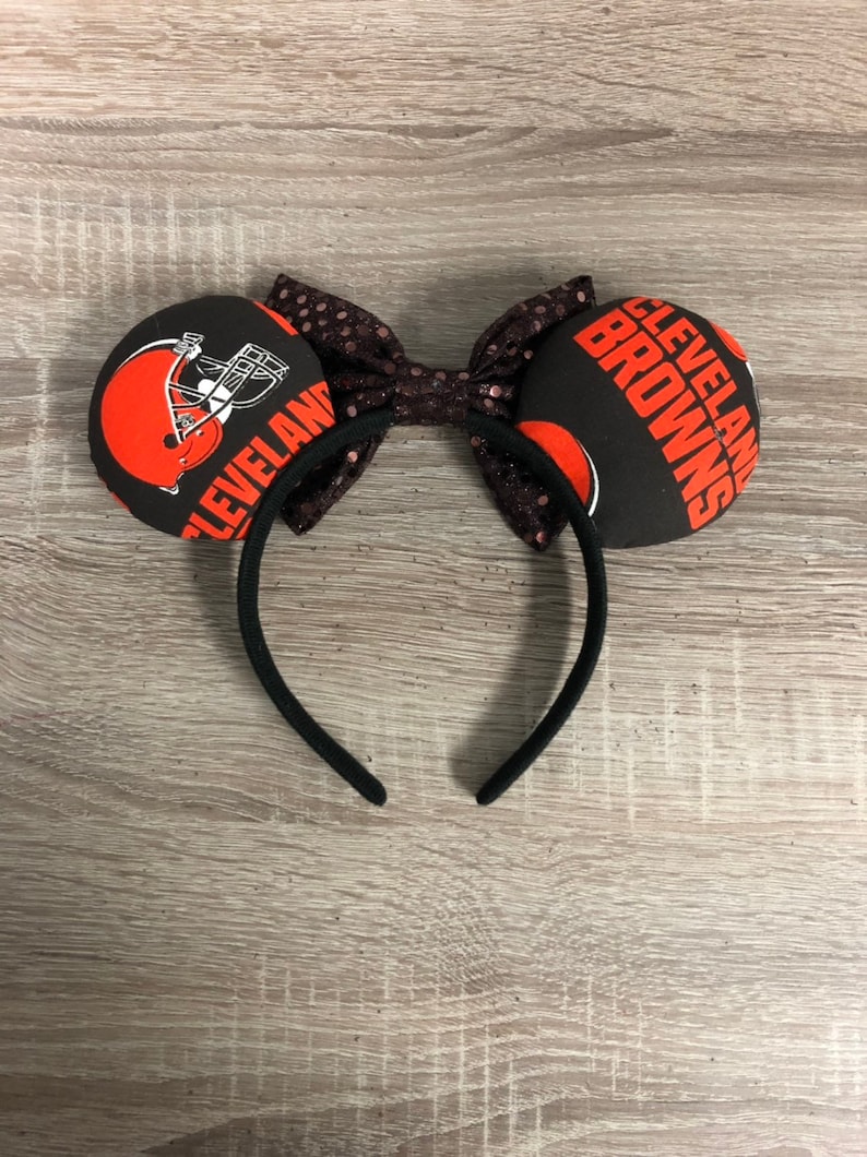 Cleveland Browns-inspirerade Mickey Ears bild 3