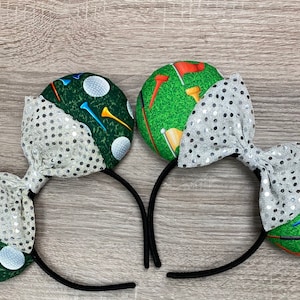 Golf Inspired Mickey Ears