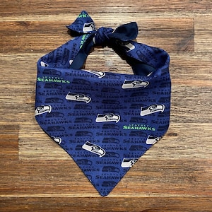 Seattle Seahawks Reversible Dog Bandana