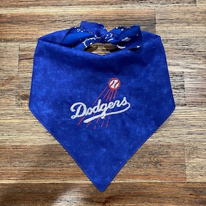 Los Angeles Dodgers Reversible Embroidered Dog Bandana