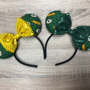 Green Bay Packers Inspired Mickey Ears