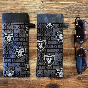 Las Vegas Raiders Sunglasses Case