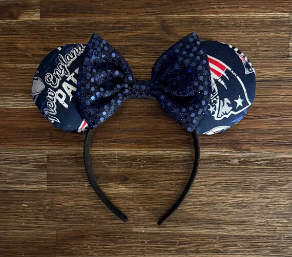 New England Patriots Inspired Mickey Ears - Etsy display picture 3