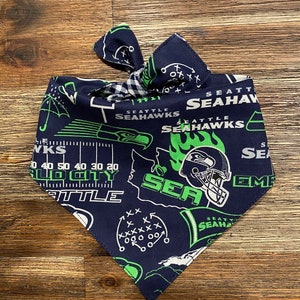 Seattle Seahawks Reversible Dog Bandana